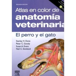 Done Atlas en color de anatomía veterinaria. El perro y del gato 2ed